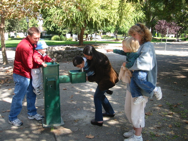 2nd annual mom's group bday party: Kevin & Lance, Will & Lourdes, Jack & Barb