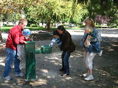 2nd annual mom's group bday party: Kevin & Lance, Will & Lourdes, Jack & Barb