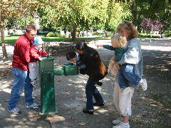 2nd annual mom's group bday party: Kevin & Lance, Will & Lourdes, Jack & Barb